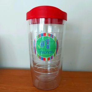 Tervis 16oz #1 Teacher Tumbler Travel Mug Drinks